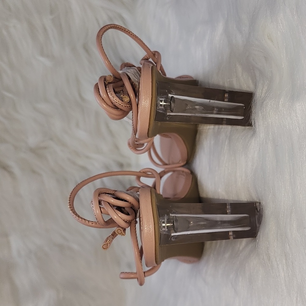 WILD PAIR Santeago Ankle-Tie Dress Sandals, Created for Macy's - Picture 3 of 7
